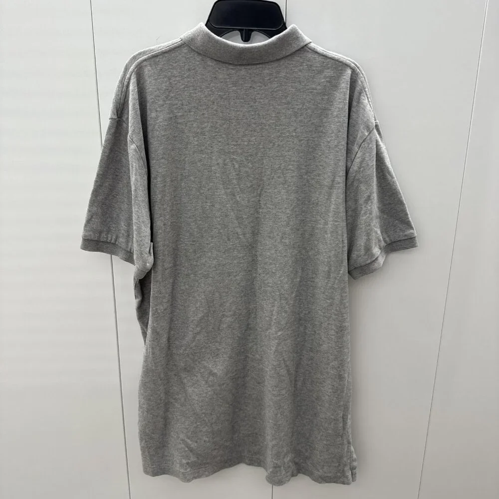 Ralph Lauren Shirt Large Mens Short Sleeve Casual Golf Polo Classic Fit Gray